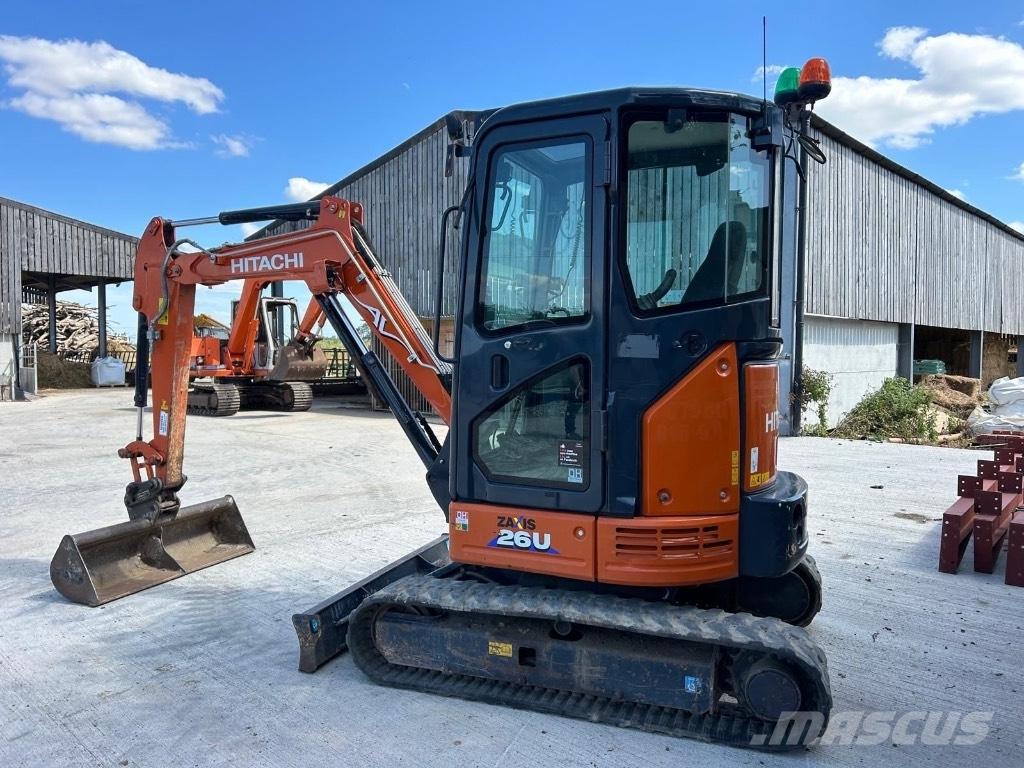 Hitachi ZX 26 U-6 Mini excavatoare < 7t