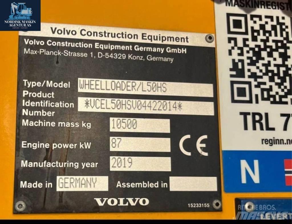 Volvo L 50 HS Incarcator pe pneuri