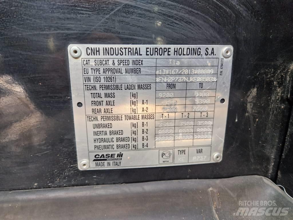 Case IH Farmlift 737 Stivuitoare telescopice