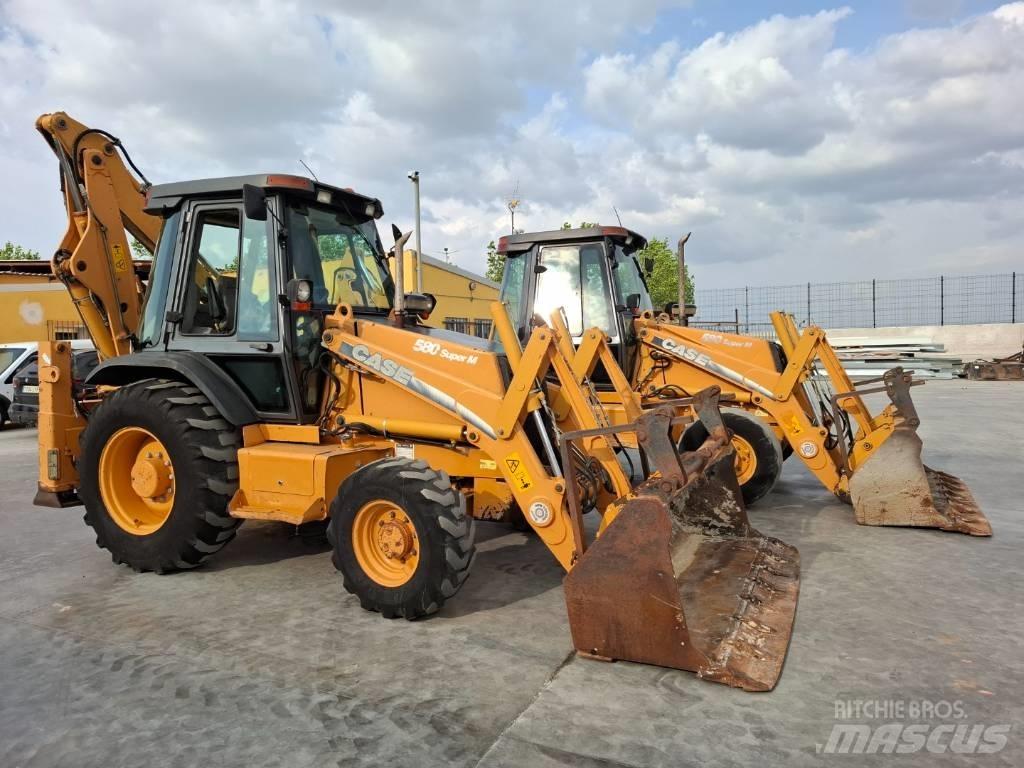 CASE 580 SM Buldoexcavatoare
