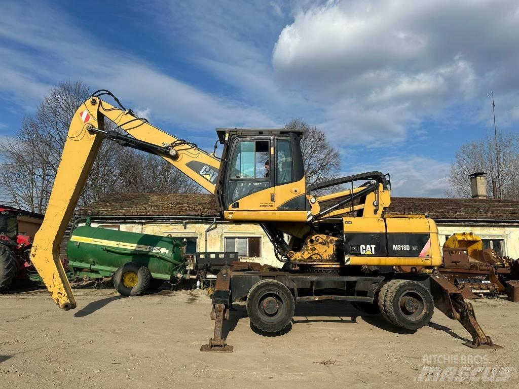 CAT M 318 D MH Paleta de manipulare