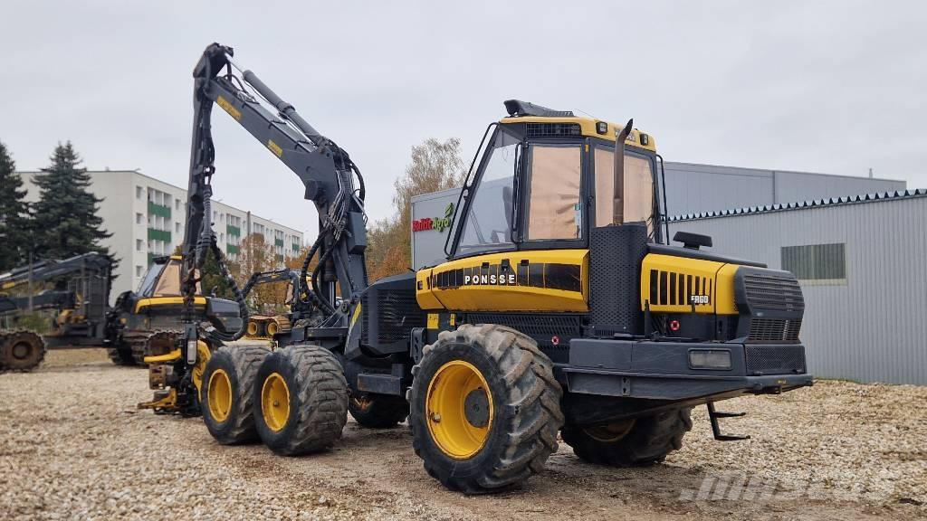 Ponsse Ergo 6W Combine forestiere