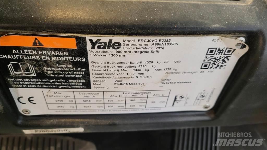Yale ERC30VG 2018 Stivuitor electric