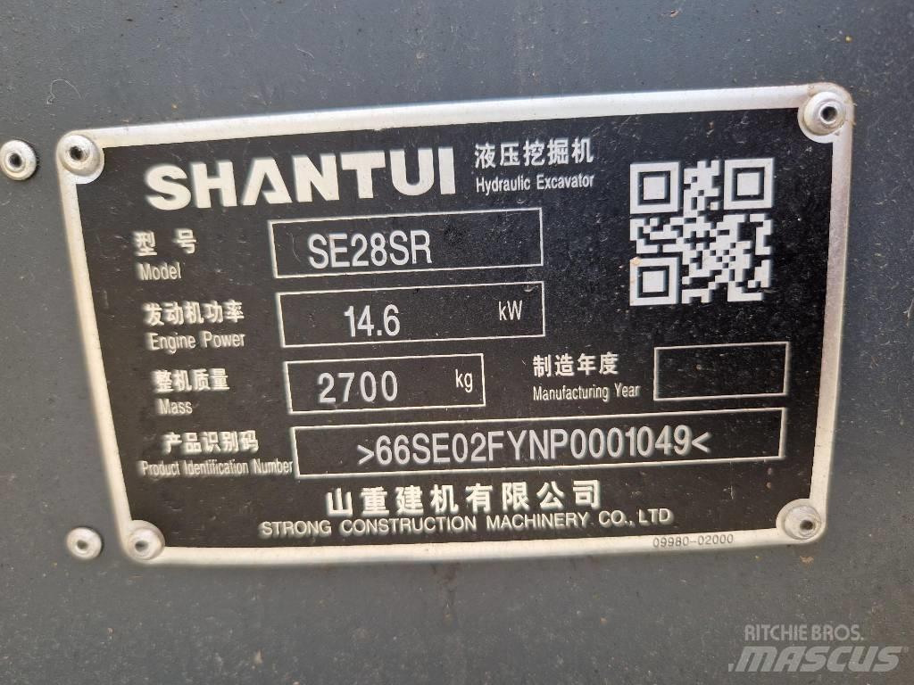Shantui SE28SR Excavatoare cu roti