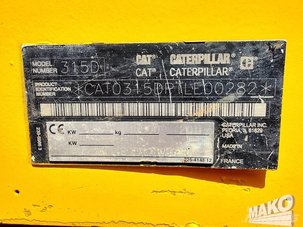 CAT 315 D Excavatoare pe șenile
