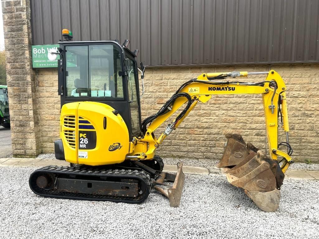 Komatsu PC26MR-3 Mini excavatoare < 7t