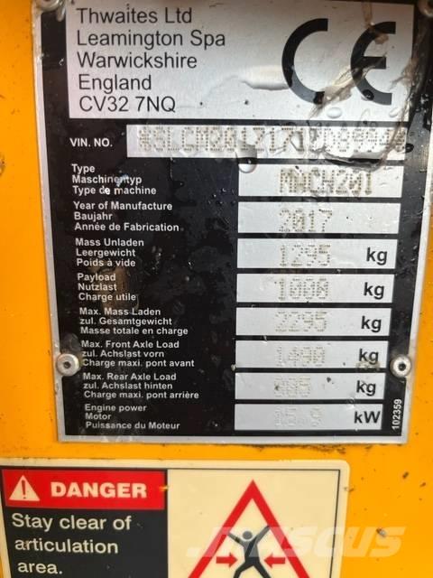 Thwaites Mach 201 Minitractor de teren