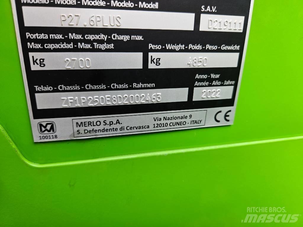 Merlo P27.6 Plus Stivuitoare telescopice