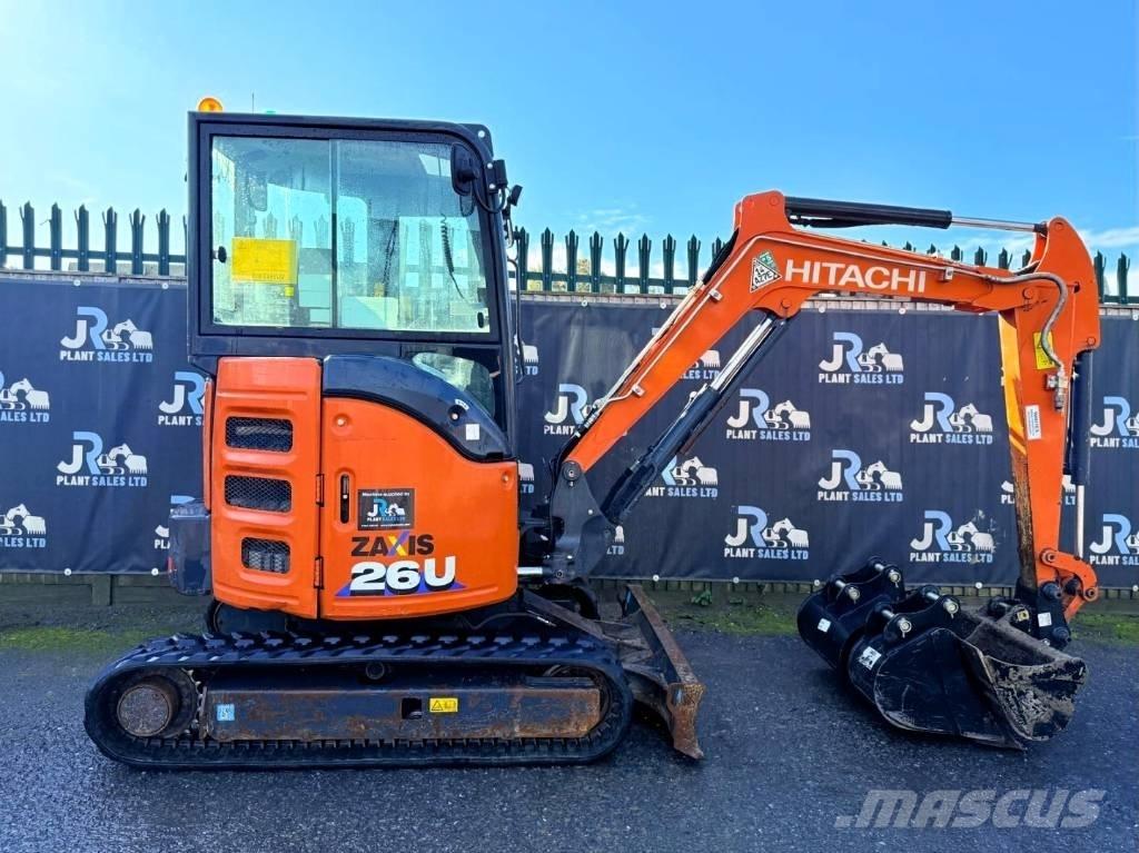 Hitachi ZX 26 U-6 CR Mini excavatoare < 7t