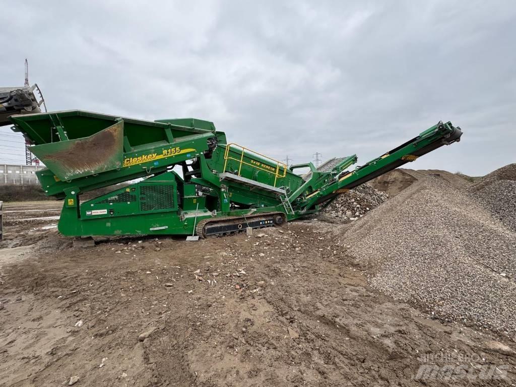 McCloskey R155 Dispozitive mobile de cernut