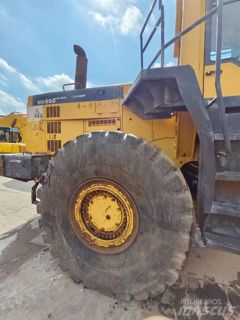 Komatsu WA 500 Incarcator pe pneuri