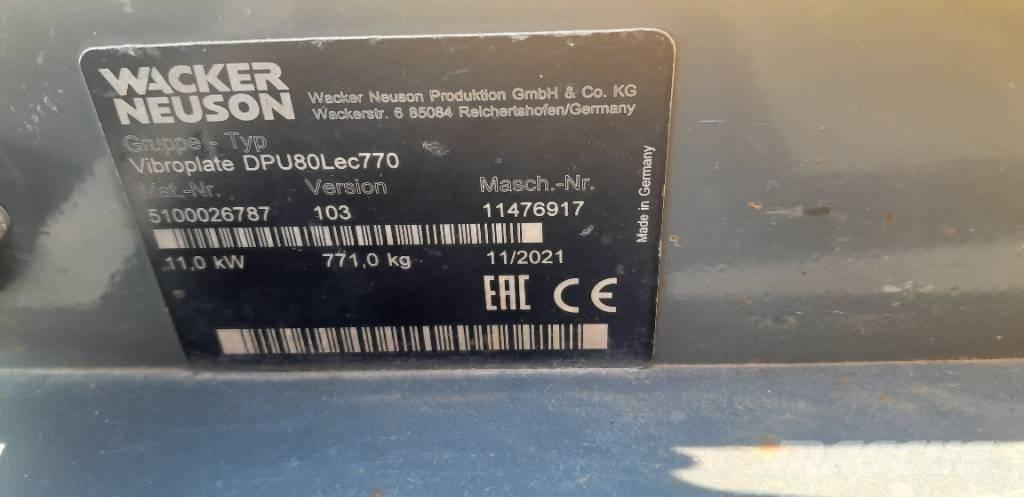 Wacker Neuson DPU 80 Vibratoare