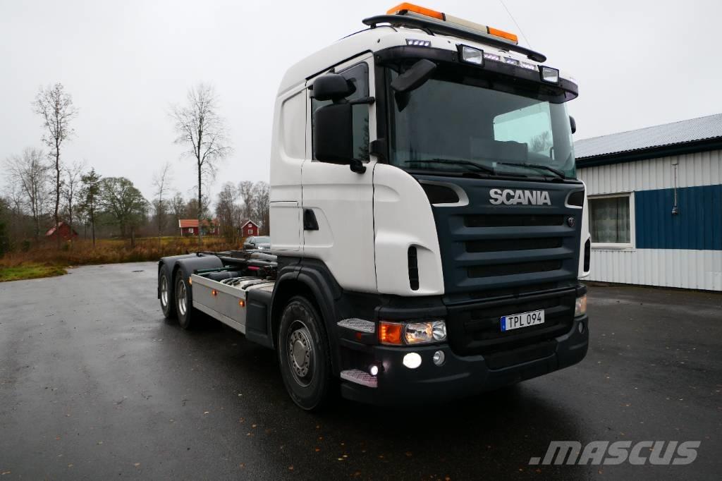Scania G480cb6x2hsa Camion cu carlig de ridicare