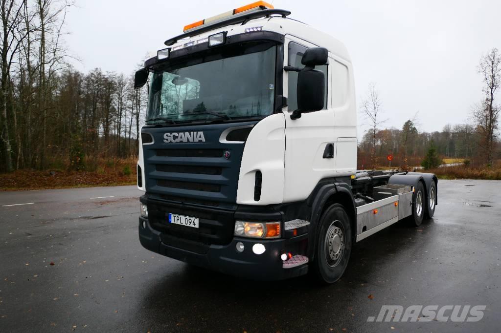 Scania G480cb6x2hsa Camion cu carlig de ridicare