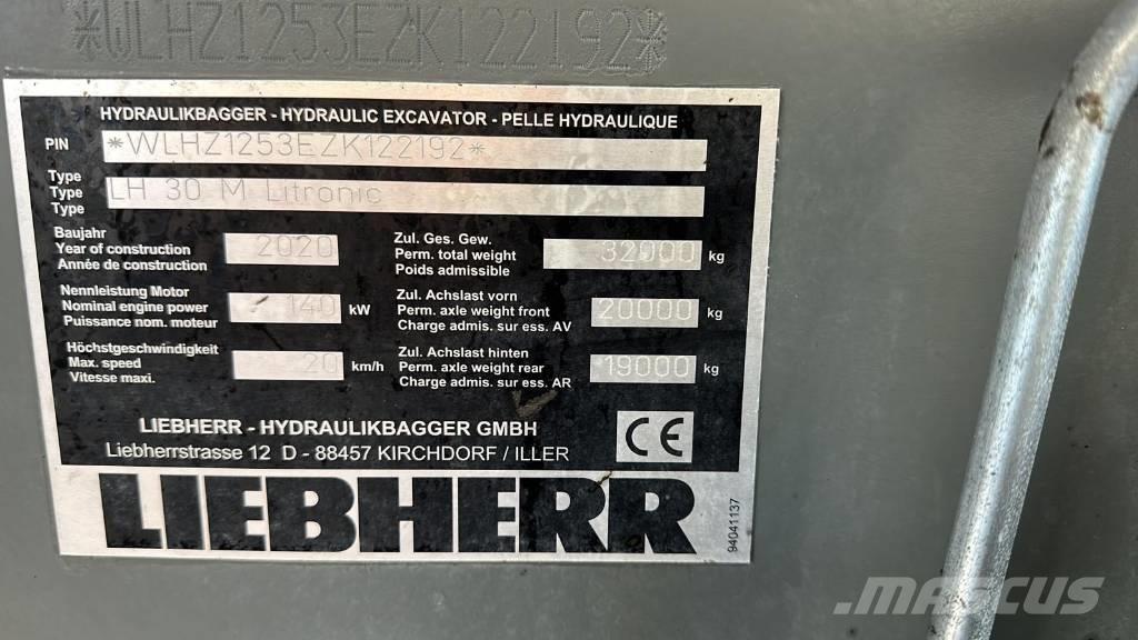 Liebherr LH 30 M Paleta de manipulare
