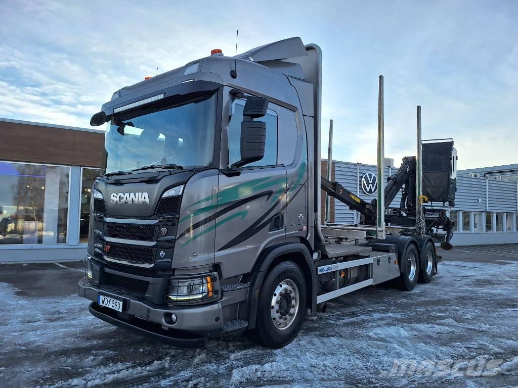 Scania R580 LB6x4 Camion pentru lemne