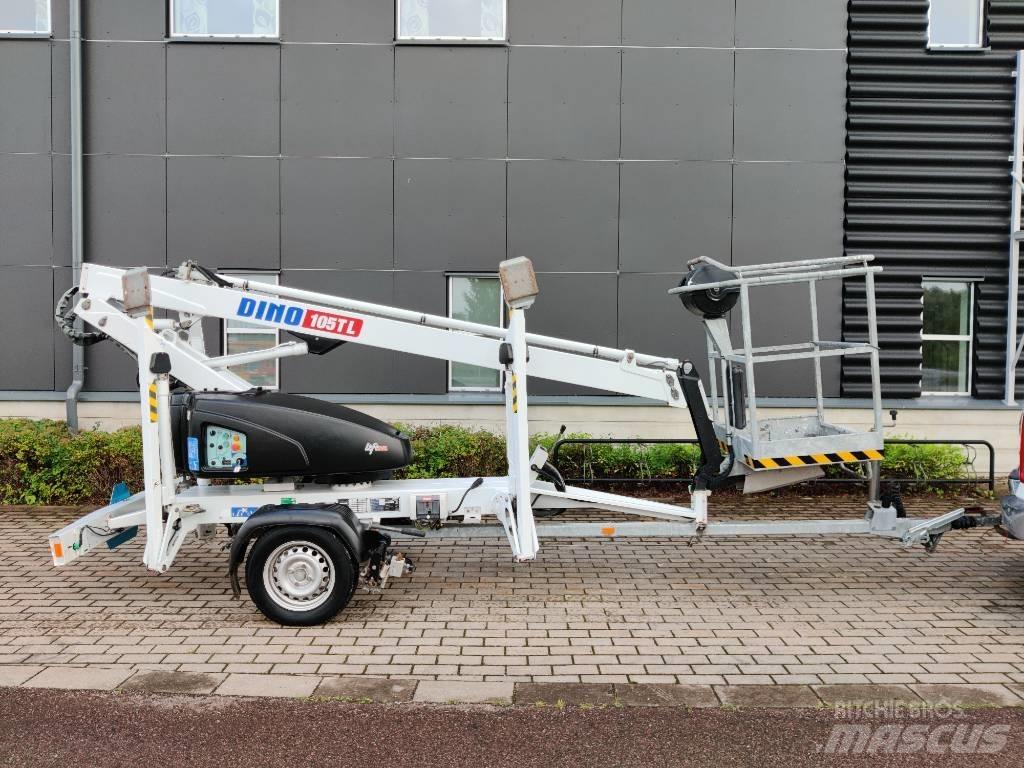 Dino 105 TL Skylift Platforme aeriene montate pe remorca