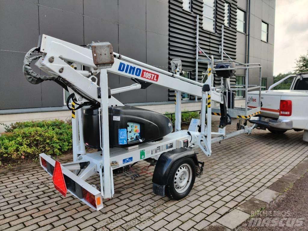 Dino 105 TL Skylift Platforme aeriene montate pe remorca