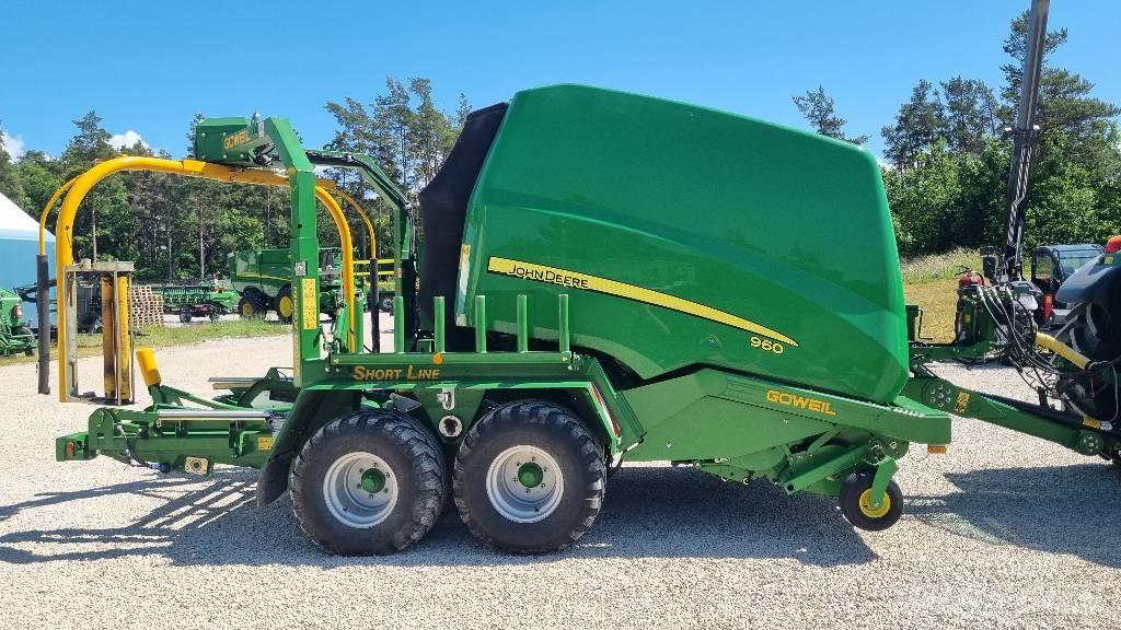 John Deere 960 Masina de balotat cilindric