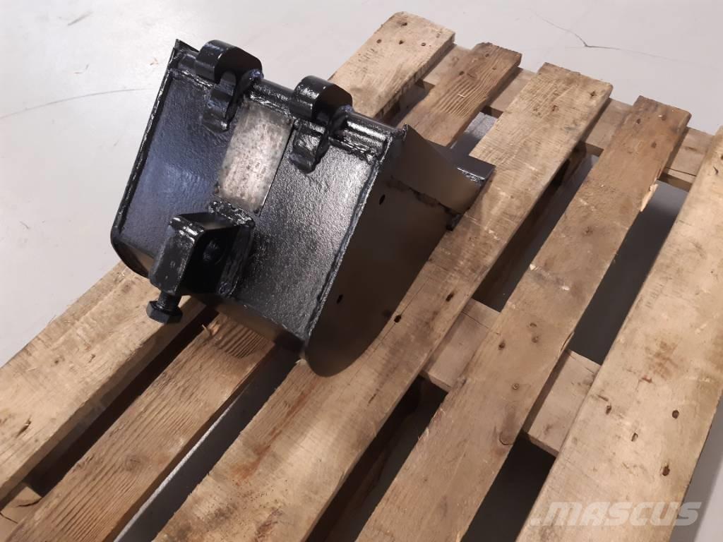  Skovl til minigraver Pistoane