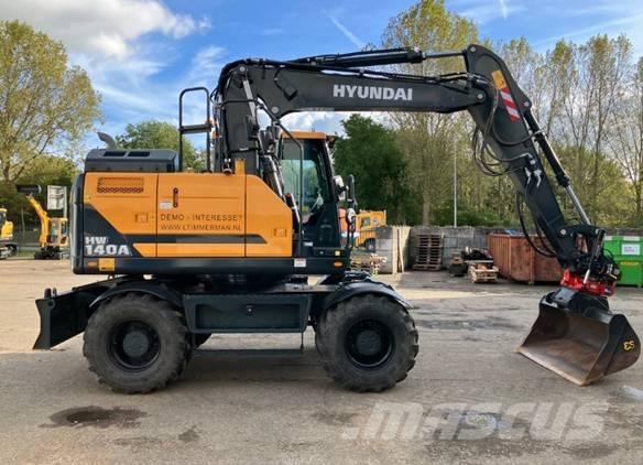 Hyundai HW140A Excavatoare cu roti