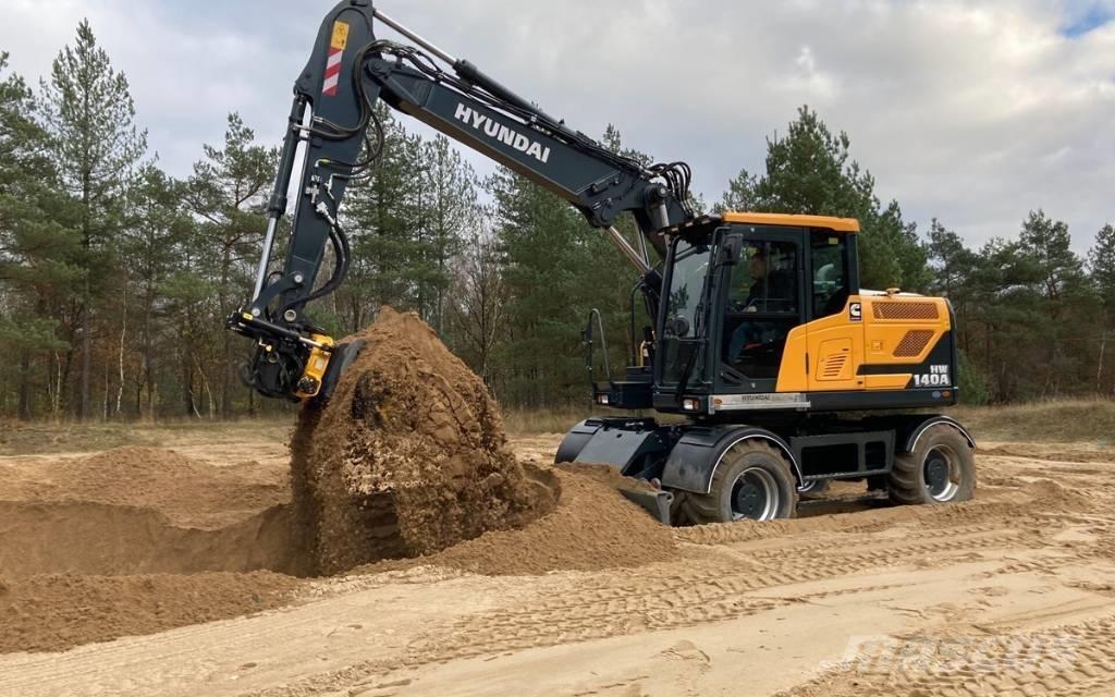 Hyundai HW140A Excavatoare cu roti