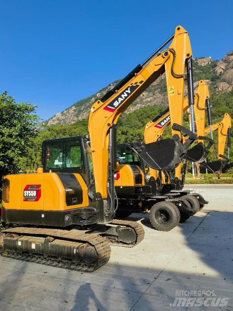 Sany sy55u Mini excavatoare < 7t