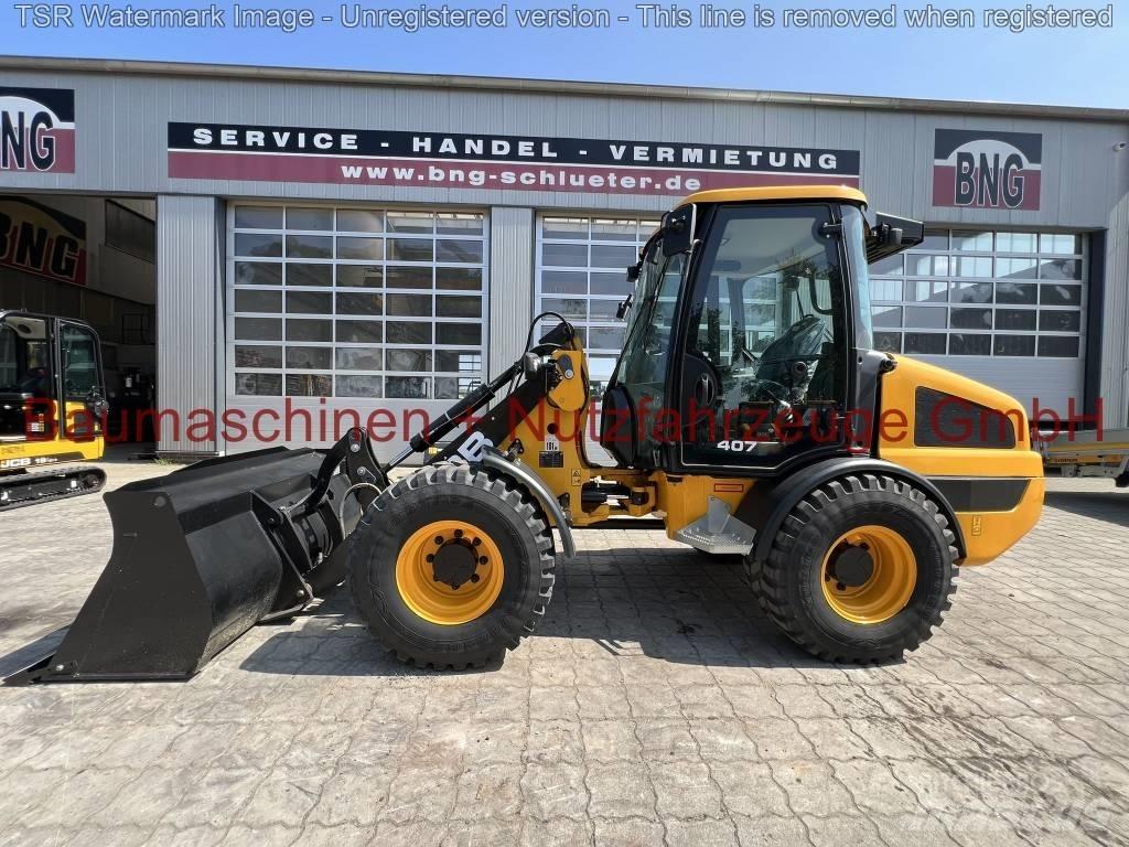 JCB 407 Klima -Demo- Incarcator pe pneuri