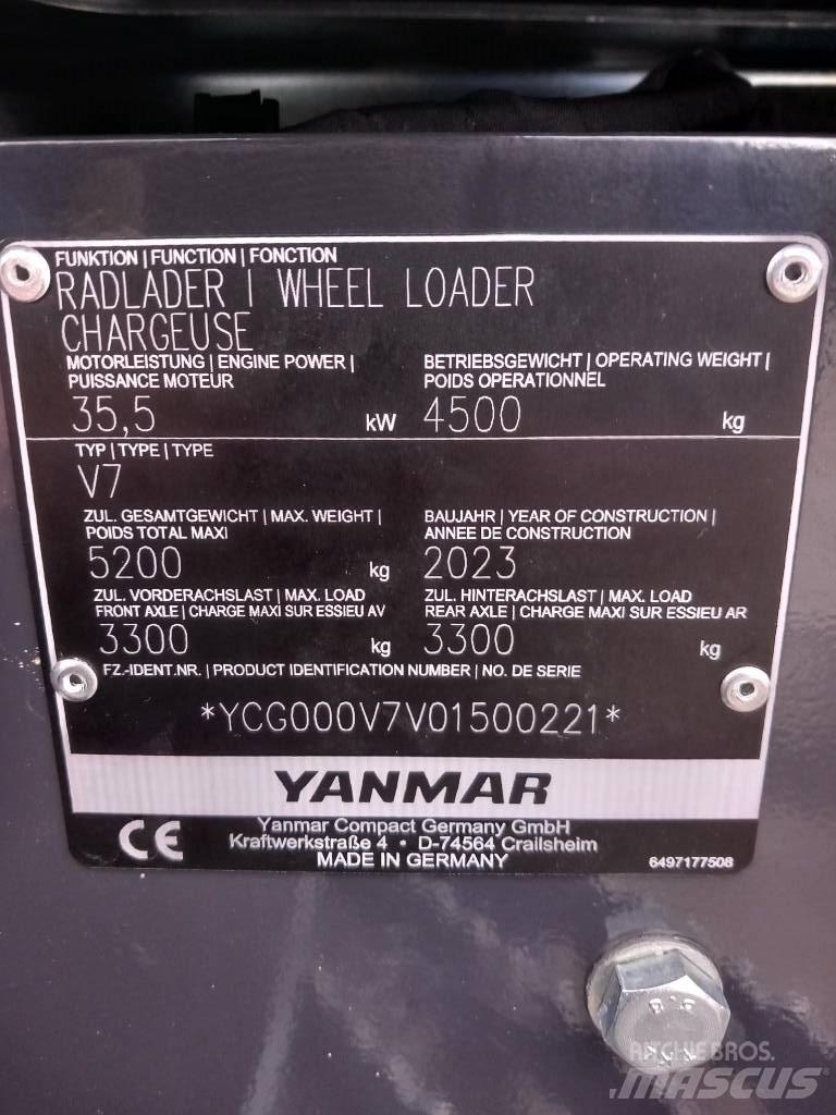 Yanmar V 7 Buldoexcavatoare