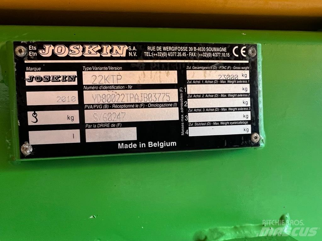 Joskin 22KTP Autobasculante remorci