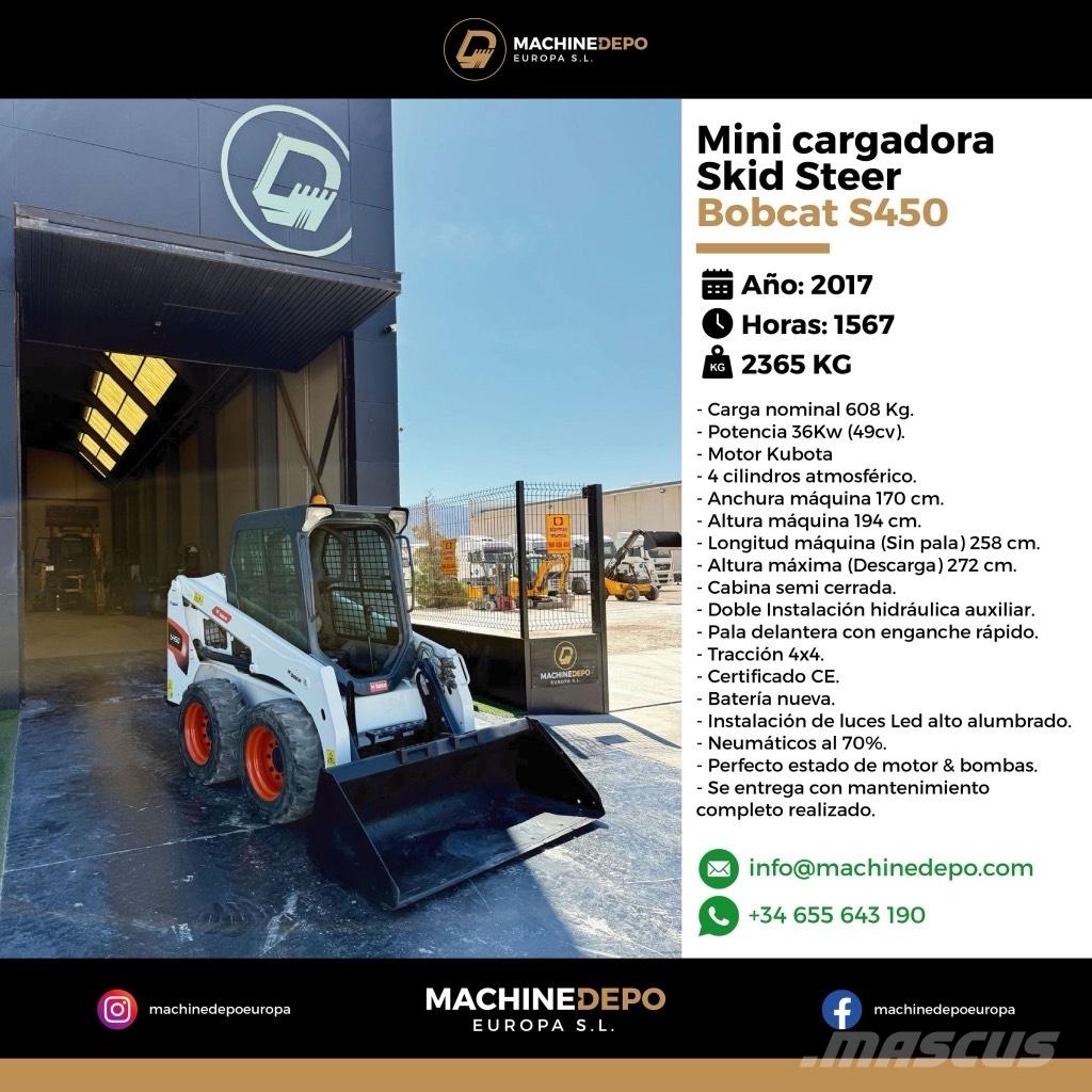 Bobcat S 450 Mini incarcator