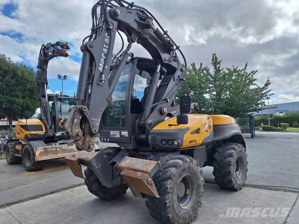 Mecalac 12 MTX Excavatoare cu roti