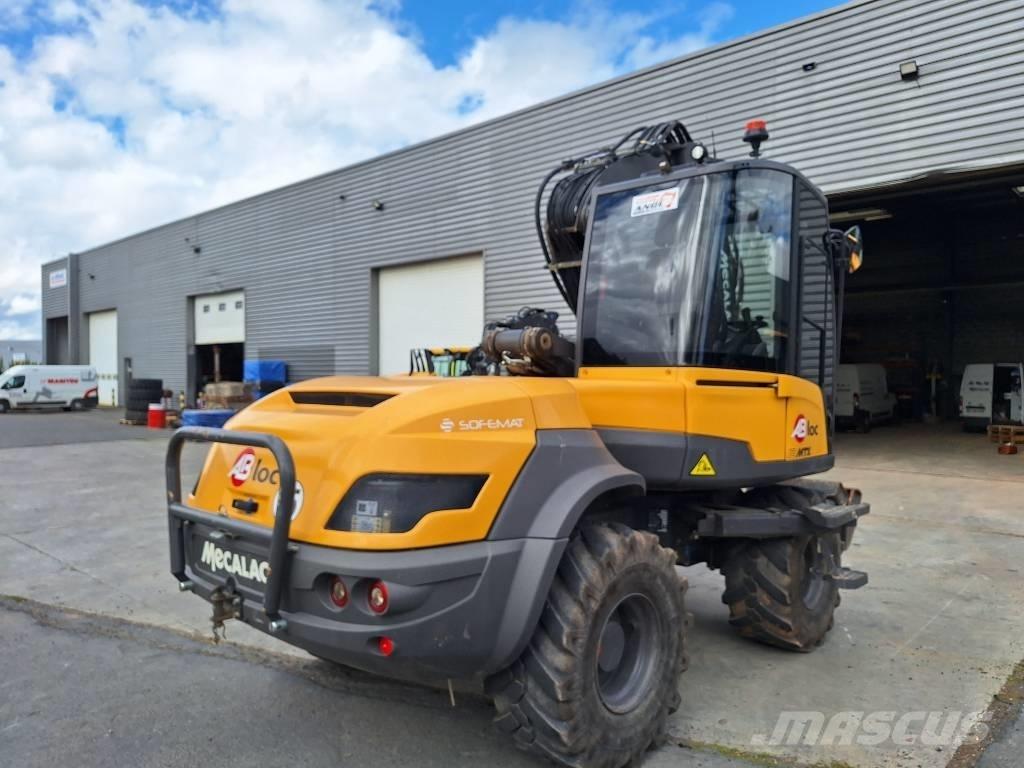 Mecalac 12 MTX Excavatoare cu roti