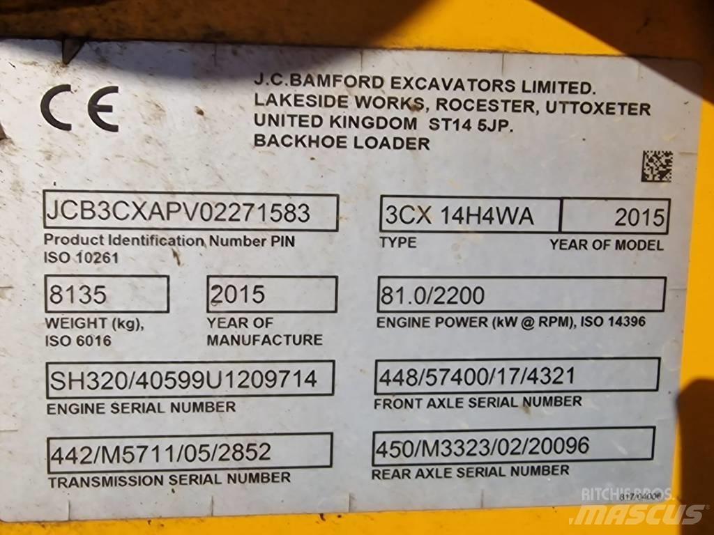 JCB 3 CX ECO Buldoexcavatoare