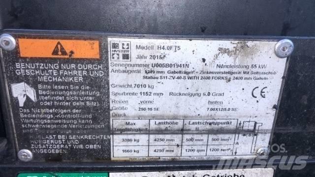 Hyster H 4.0 FT 5 Stivuitor diesel
