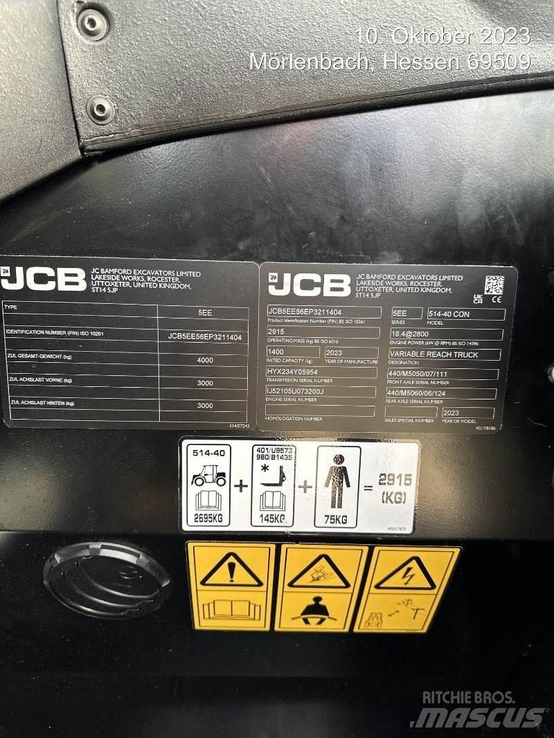 JCB 514-40 CON Stivuitoare telescopice