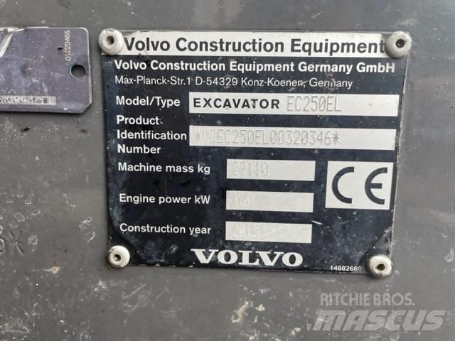 Volvo EC 250 EL Excavatoare pe șenile

