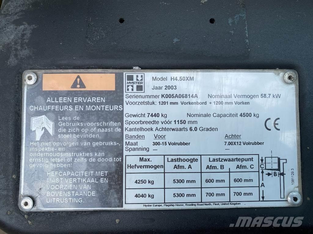 Hyster H4.50XM Stivuitor diesel
