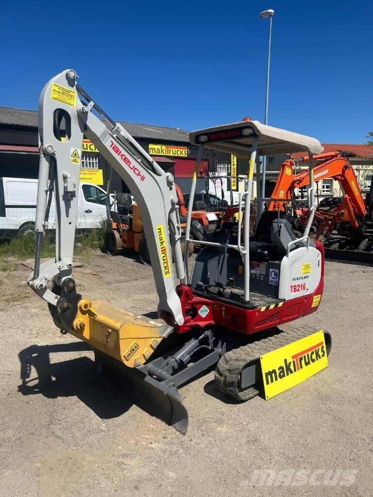 Takeuchi TB216 Mini excavatoare < 7t