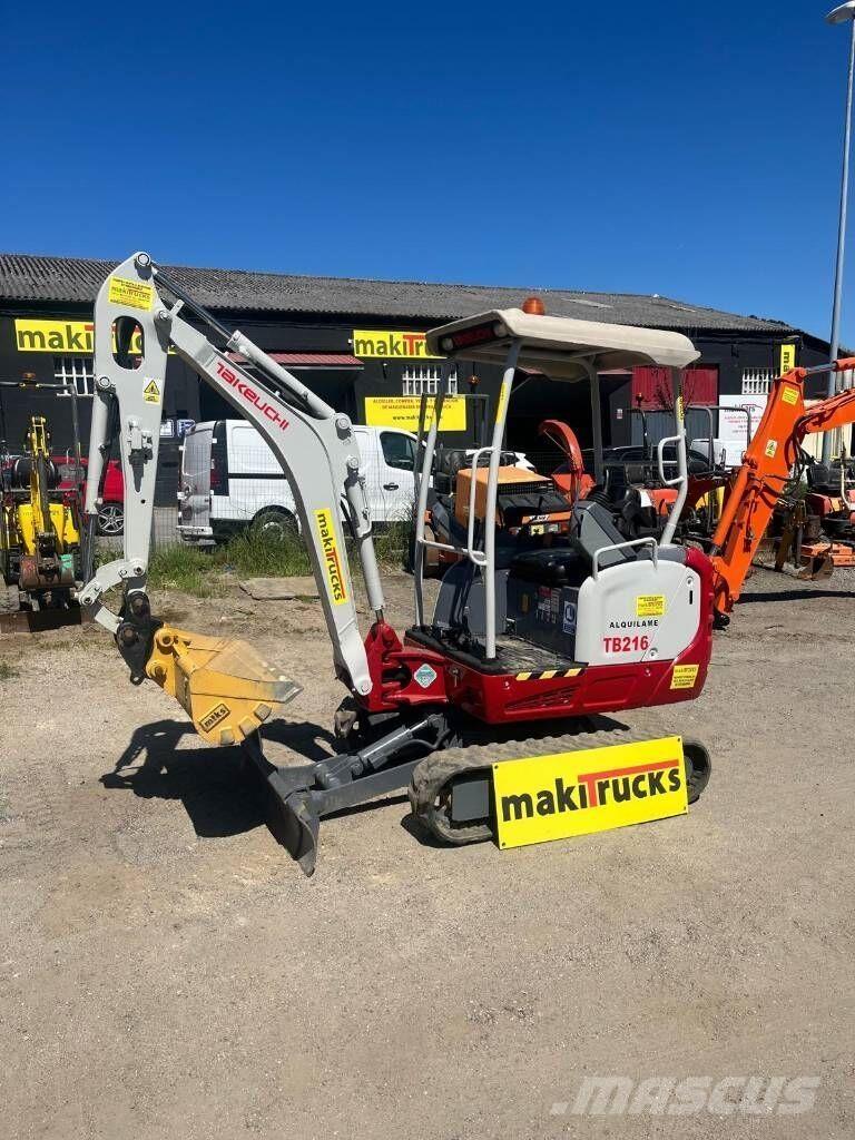 Takeuchi TB216 Mini excavatoare < 7t