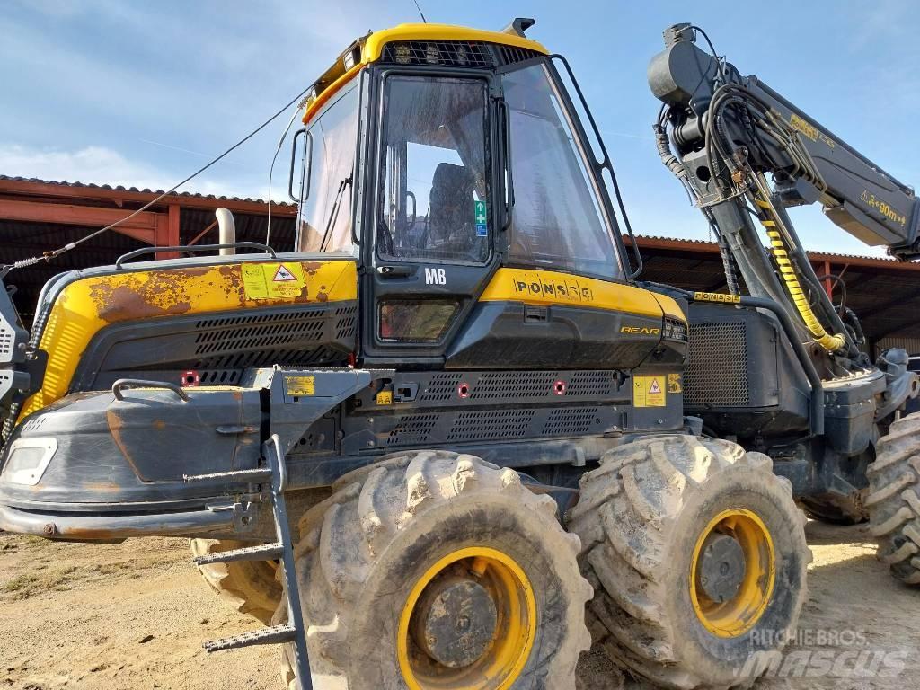 Ponsse Bear 8W Combine forestiere