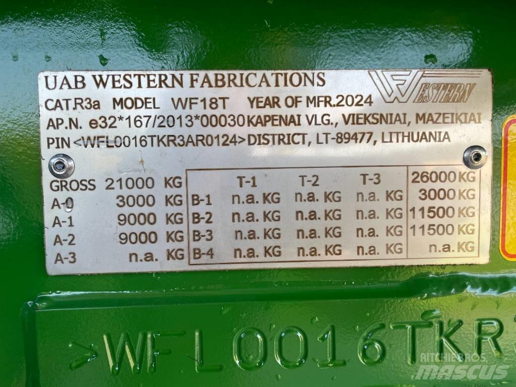 Western WF18T Remorci rabatabile
