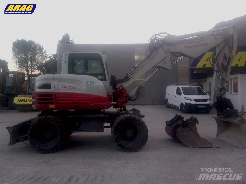 Takeuchi TB 295 W Excavatoare cu roti