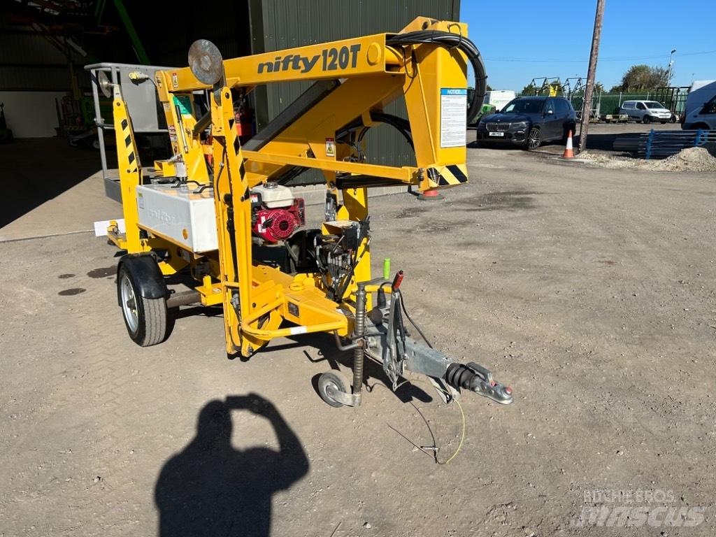 Niftylift 120TPE Platforme aeriene montate pe remorca
