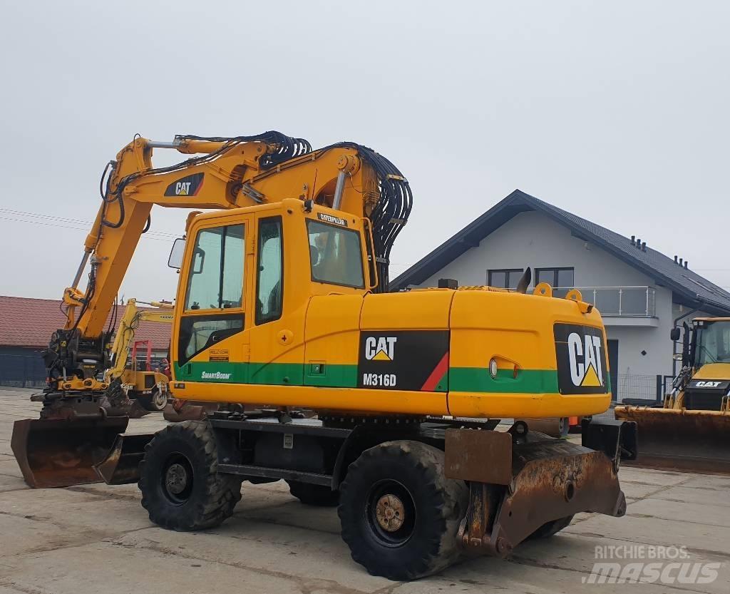 CAT M 316 D Excavatoare cu roti