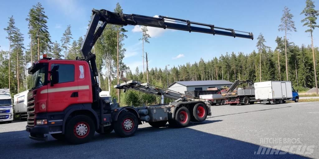 Scania R420 Camioane cu macara