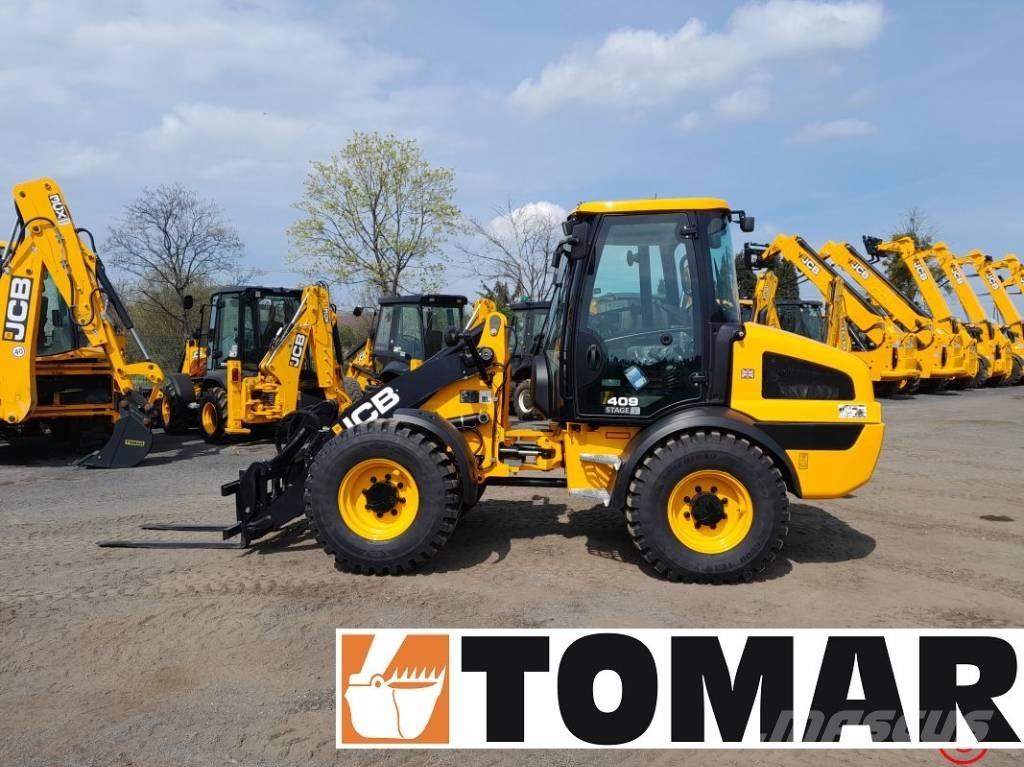 JCB 409 Incarcator pe pneuri