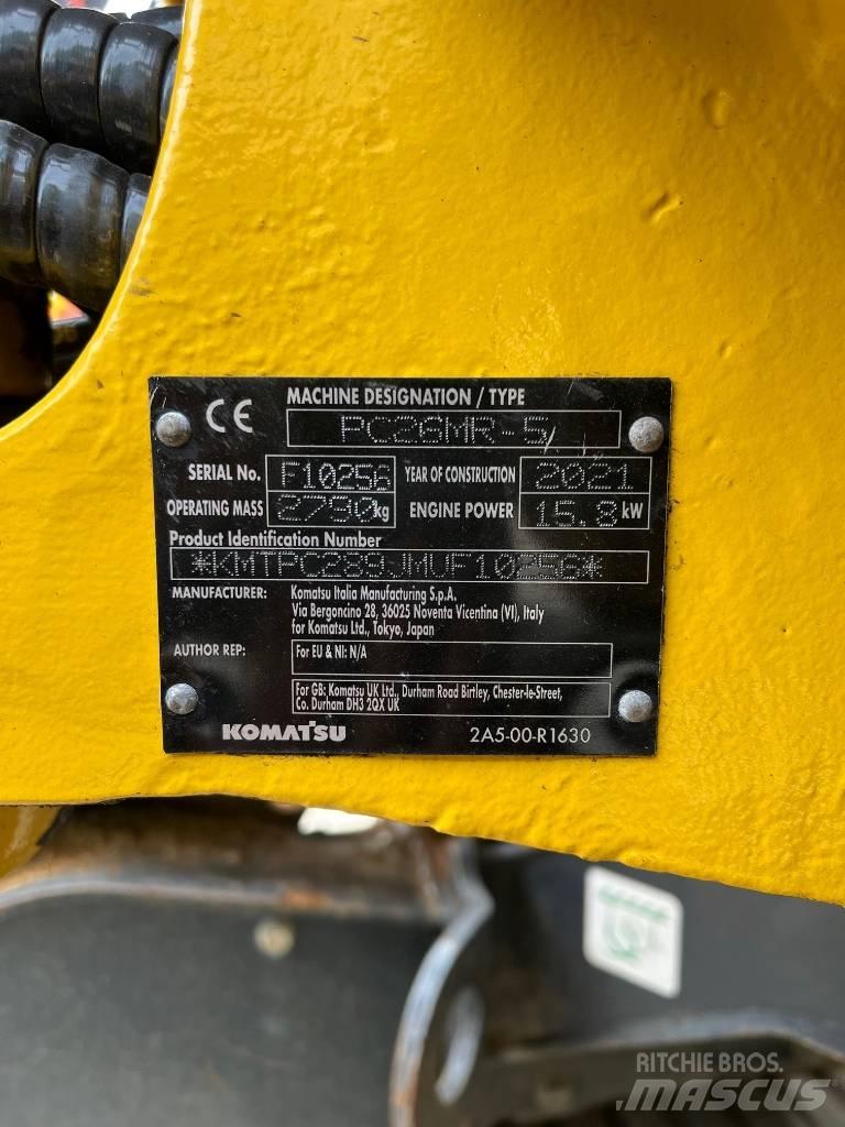 Komatsu PC26MR-5 Mini excavatoare < 7t