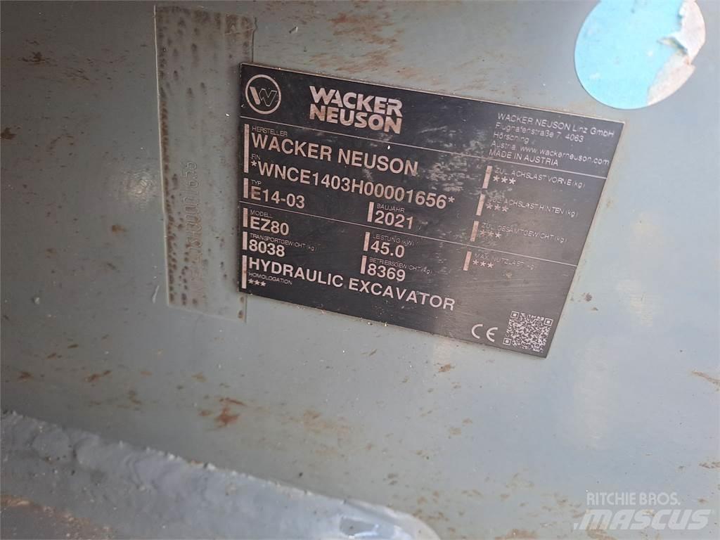 Wacker Neuson EZ80 Excavatoare pe șenile
