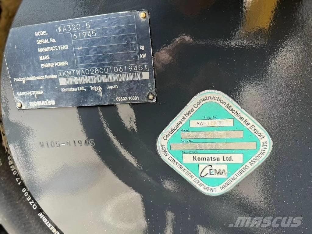 Komatsu WA 320-5 Incarcator pe pneuri